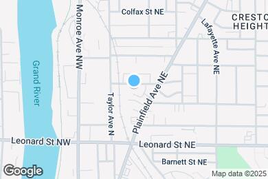 Map image of the property - 36 Grove St NE