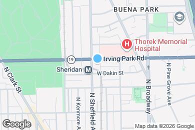 Map image of the property - 947 W Irving Park Rd
