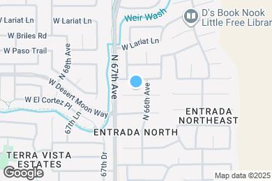 Map image of the property - 6614 W Honeysuckle Dr