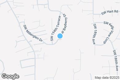 Map image of the property - 7766 SW Bayberry Dr