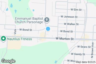 Map image of the property - 1826 W Bond St