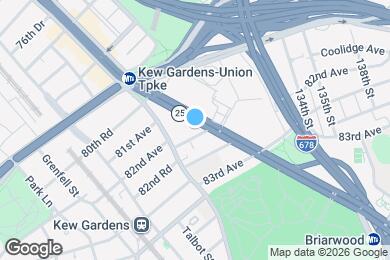 Map image of the property - 123-25 82nd Ave