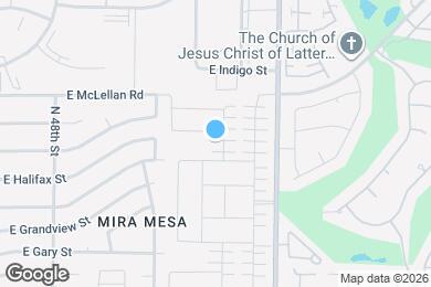 Map image of the property - 1508 N Banning