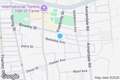 Map image of the property - 20 Berkeley Ave