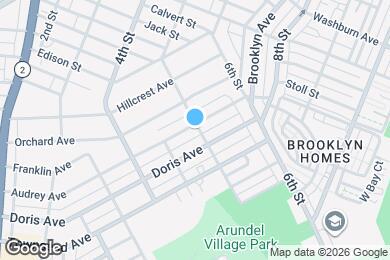 Map image of the property - 4201 Audrey Ave