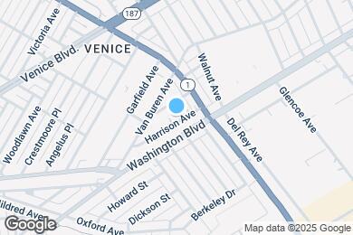 Map image of the property - 1129 Harrison Ave