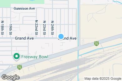 Map image of the property - 2501 Grand Ave