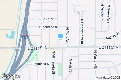 Map image of the property - 2228 N Minnesota St