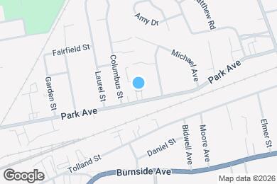 Map image of the property - 334 Park Ave