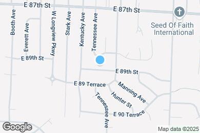 Map image of the property - 8918 E 89th St