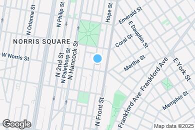 Map image of the property - 2009 N Howard St