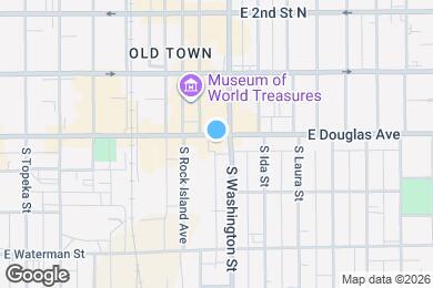 Map image of the property - 917 E Douglas Ave