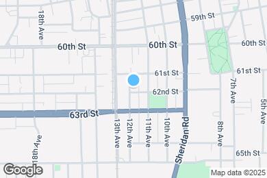Map image of the property - 6121 12th Ave