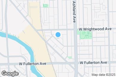 Map image of the property - 1736 W Altgeld St