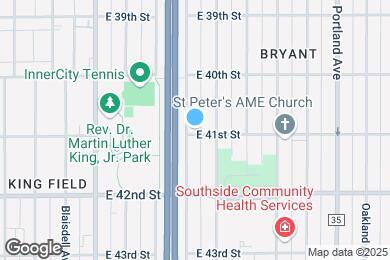 Map image of the property - 4055 2nd Ave S