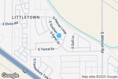 Map image of the property - 7000 S Goshawk Dr
