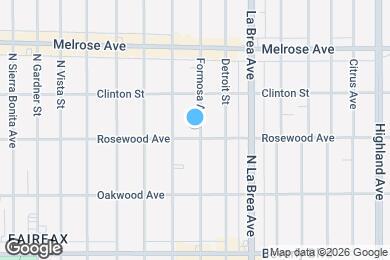 Map image of the property - 507 N Formosa Ave