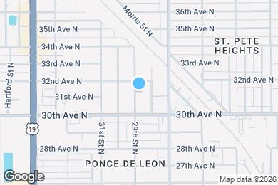 Map image of the property - 3101 29th St N