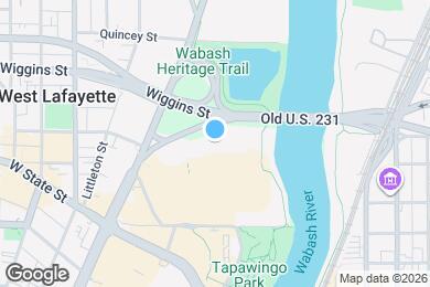 Map image of the property - Wabash Village Apartments