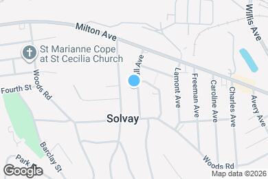 Map image of the property - 304 Hall Ave