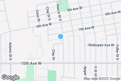 Map image of the property - 730 Pierce St S