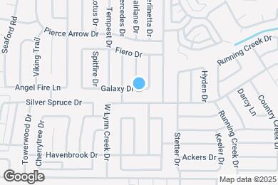 Map image of the property - 908 Galaxy Dr