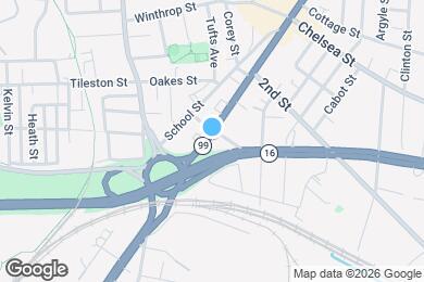 Map image of the property - Skyline Apartments