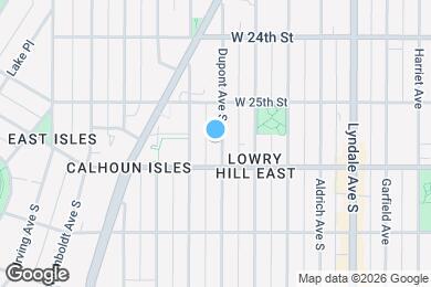 Map image of the property - 2536 DuPont Ave S