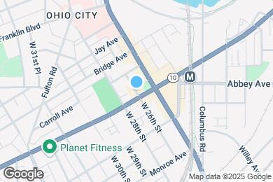 Map image of the property - 1951 W 26th St