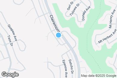 Map image of the property - 4249 Gila Ave