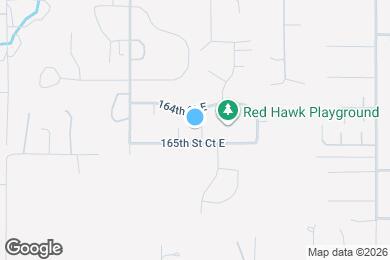 Map image of the property - 16424 80th Ave E