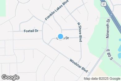 Map image of the property - 863 Orion Dr