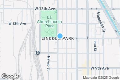 Map image of the property - 1076 Mariposa St
