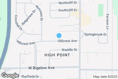 Map image of the property - 158 Hillcrest Ave