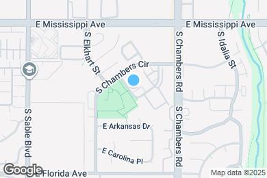 Map image of the property - 15065 E Louisiana Dr