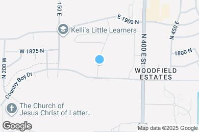 Map image of the property - 1754 N 300 E