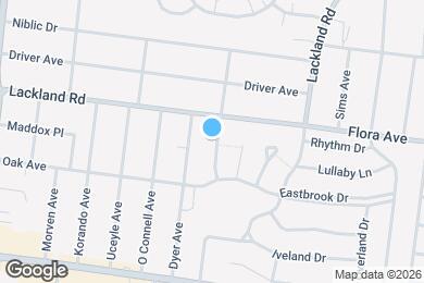 Map image of the property - 1931 Bryant Ave