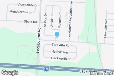 Map image of the property - 1365 Randan Dr
