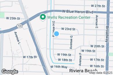 Map image of the property - 380 W 22nd Ct