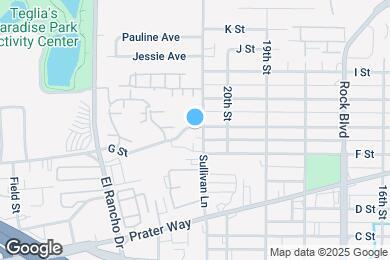 Map image of the property - 2107 G St