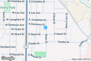 Map image of the property - 704 Sloan St