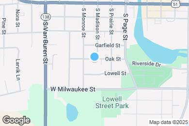 Map image of the property - 509 Oak St