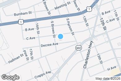 Map image of the property - 1436 Decree Ave