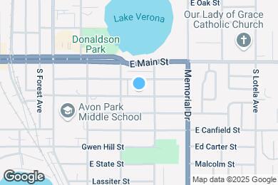 Map image of the property - 225 E Walnut St
