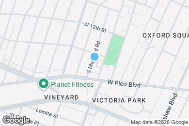 Map image of the property - 1266 S Muirfield Rd