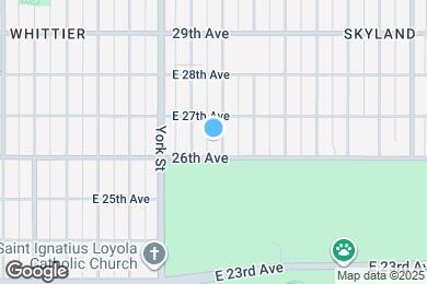Map image of the property - 2621 N Columbine St