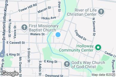 Map image of the property - 1105 Sycamore Rd