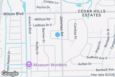 Map image of the property - 6419 Ballejo Ct S