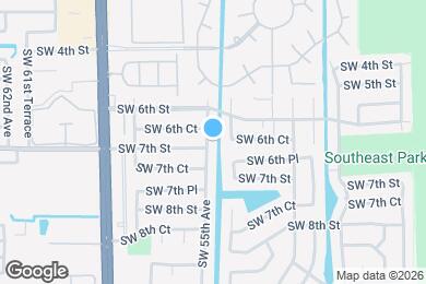 Map image of the property - 650 SW 55th Ave