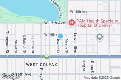 Map image of the property - 1570 Newton St